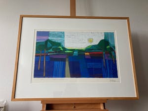 Ton Schulten - Vanaf de Kuiperberg II - Ingelijst kopen? Bied vanaf 475!