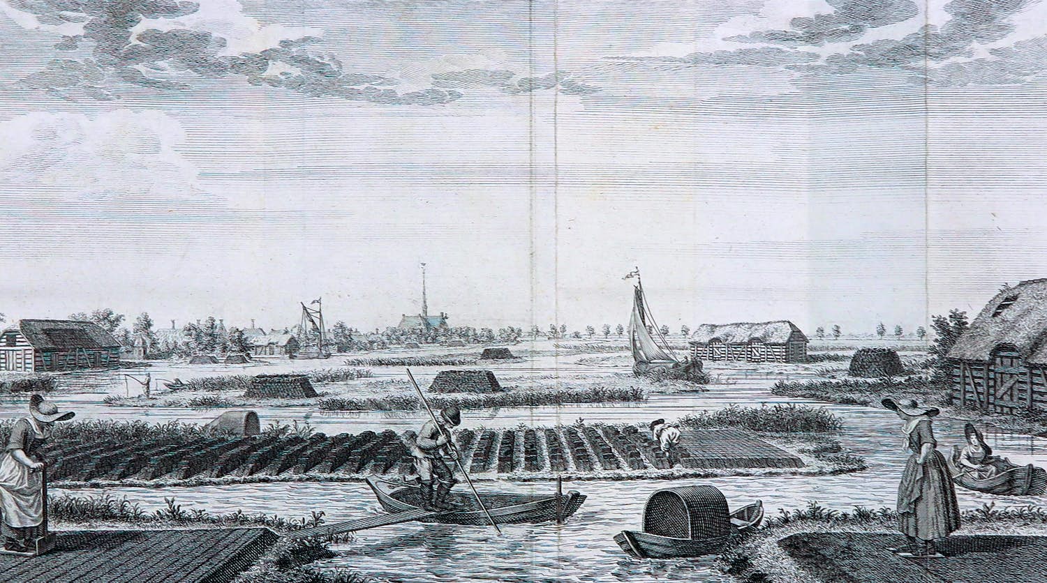 Jan Caspar Philips - Gravure, Afbeelding van de Hollandsche Veenen (...) kopen? Bied vanaf 35!