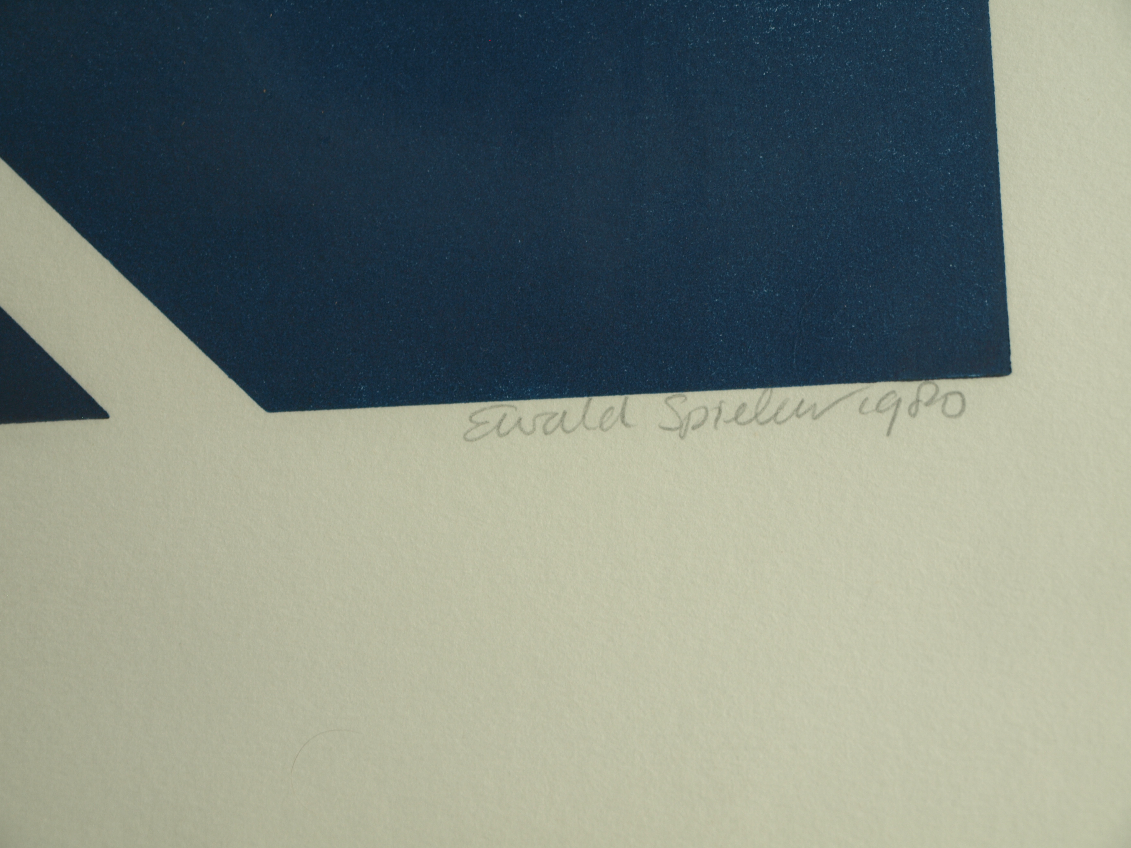 Ewald Spieker - Zeefdruk , Mirror Print “Choice” – gesigneerd & ingelijst - 1980 kopen? Bied vanaf 1!