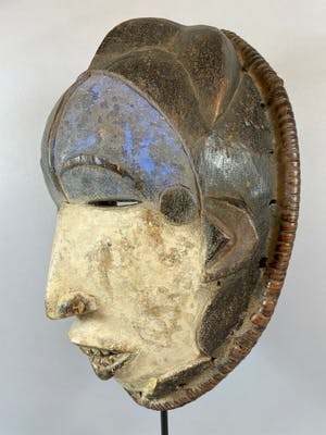Galoa - 210969 - Tribal used African Galoa mask - Gabon. kopen? Bied vanaf 65!