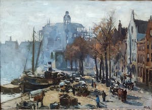Adrianus Miolee - Spaarne, Haarlem met gebouw Vroom&Dreesmann kopen? Bied vanaf 1050!