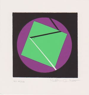 Willem F. Wagner - e.a: Collectie van zes zeefdrukken: Abstracte Composities I - VI kopen? Bied vanaf 19!