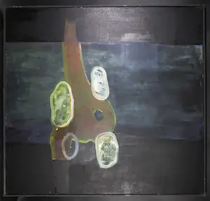 Siebrand Weitenberg - Acryl op doek, Hernia - Ingelijst (Zeer groot) kopen? Bied vanaf 1!