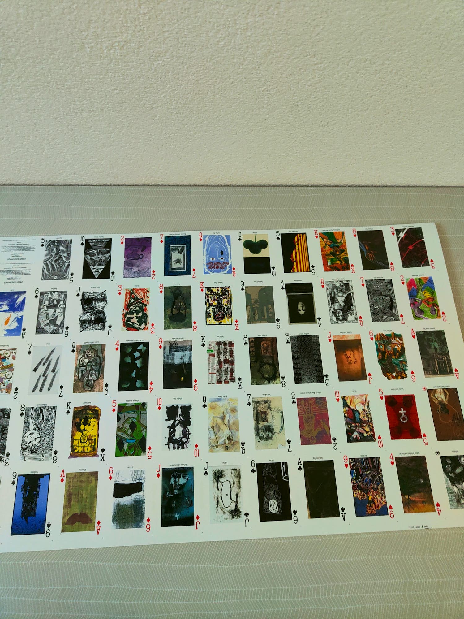 Veerle Rooms - Onuitgesneden kaartspel kopen? Bied vanaf 25!