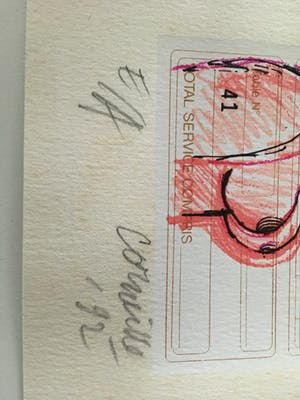 Corneille - Zeer bijzondere zeefdruk kopen? Bied vanaf 250!