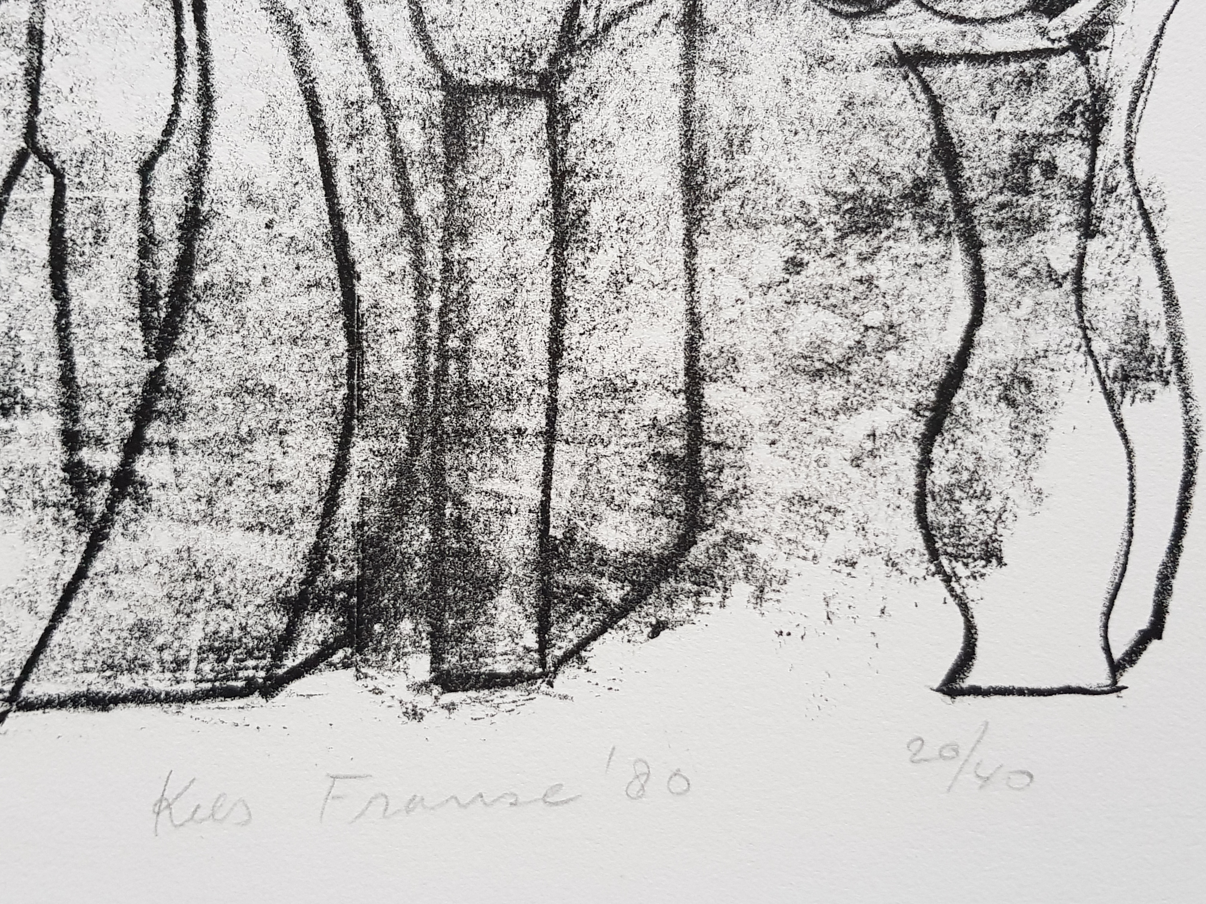 Kees Franse - Vier Litho,s - Gesigneerd & Gedateerd kopen? Bied vanaf 60!
