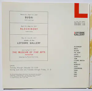 Pierre Alechinsky - Three Pillories, publicatie met originele litho kopen? Bied vanaf 115!