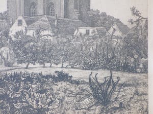Arend Hendriks - St.Lievens-Monstertoren in Zierikzee - Ets kopen? Bied vanaf 35!