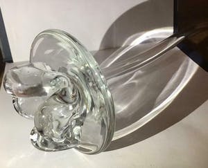 Willem Heesen - Glas waterlelie op stengel kopen? Bied vanaf 350!