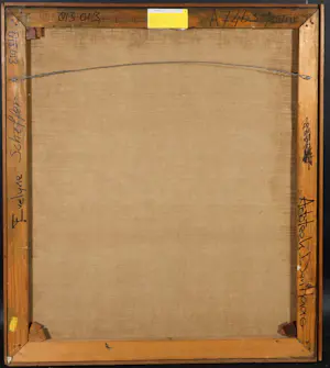 Evelien Scheffer - Olieverf op doek, Dorp van een woestijn - Ingelijst kopen? Bied vanaf 1!