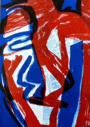 Bea Farenhorst - Litho: Interactie - 1999 verkocht voor € 45!