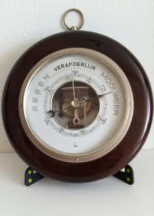 Vintage barometer van Lufft verkocht voor € 50!