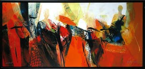 Peter Meijer - Zeefdruk op kunststof, De brief - Ingelijst (Groot) kopen? Bied vanaf 50!