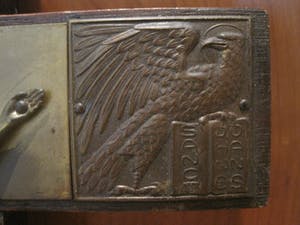 Heiligenbeeld - Kruisbeeld met de vier Evangelisten kopen? Bied vanaf 45!