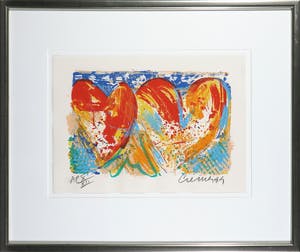 Jan Cremer - Zeefdruk, Tulpen - Ingelijst kopen? Bied vanaf 150!