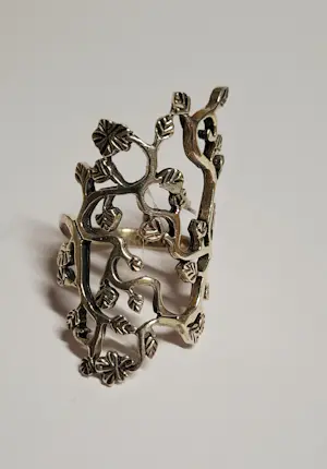 nieuwe Vintage zilveren handgemaakte echte Zwitserse filigraan  setting kopen? Bied vanaf 80!