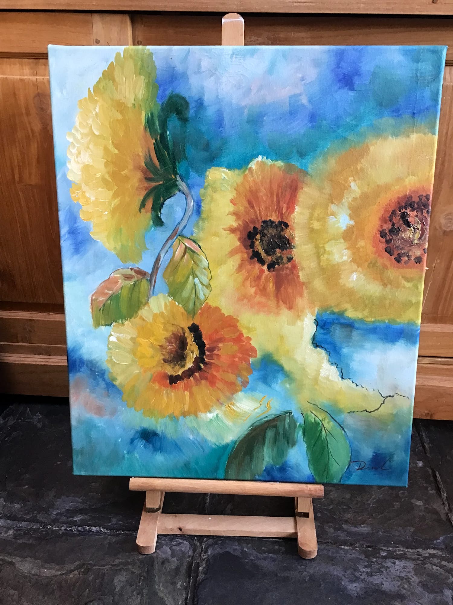 Niet of onleesbaar gesigneerd - Bloemen kopen? Bied vanaf 1!