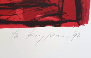 Theo Kuijpers - Litho: 'Invitation au Voyage' (1992) kopen? Bied vanaf 95!