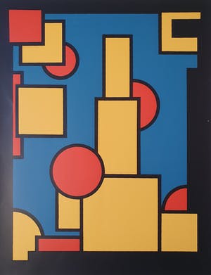 Dirk Koning - Constructivistische Compositie kopen? Bied vanaf 150!