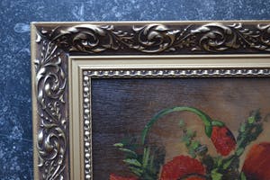 Niet of onleesbaar gesigneerd - Bloem stilleven - Olieverf op paneel kopen? Bied vanaf 10!