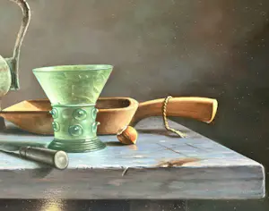 Wil Smits - Stilleven van fruit met glas en kan kopen? Bied vanaf 1750!