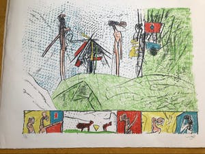 Roberto Matta - abstracte vormen kopen? Bied vanaf 125!