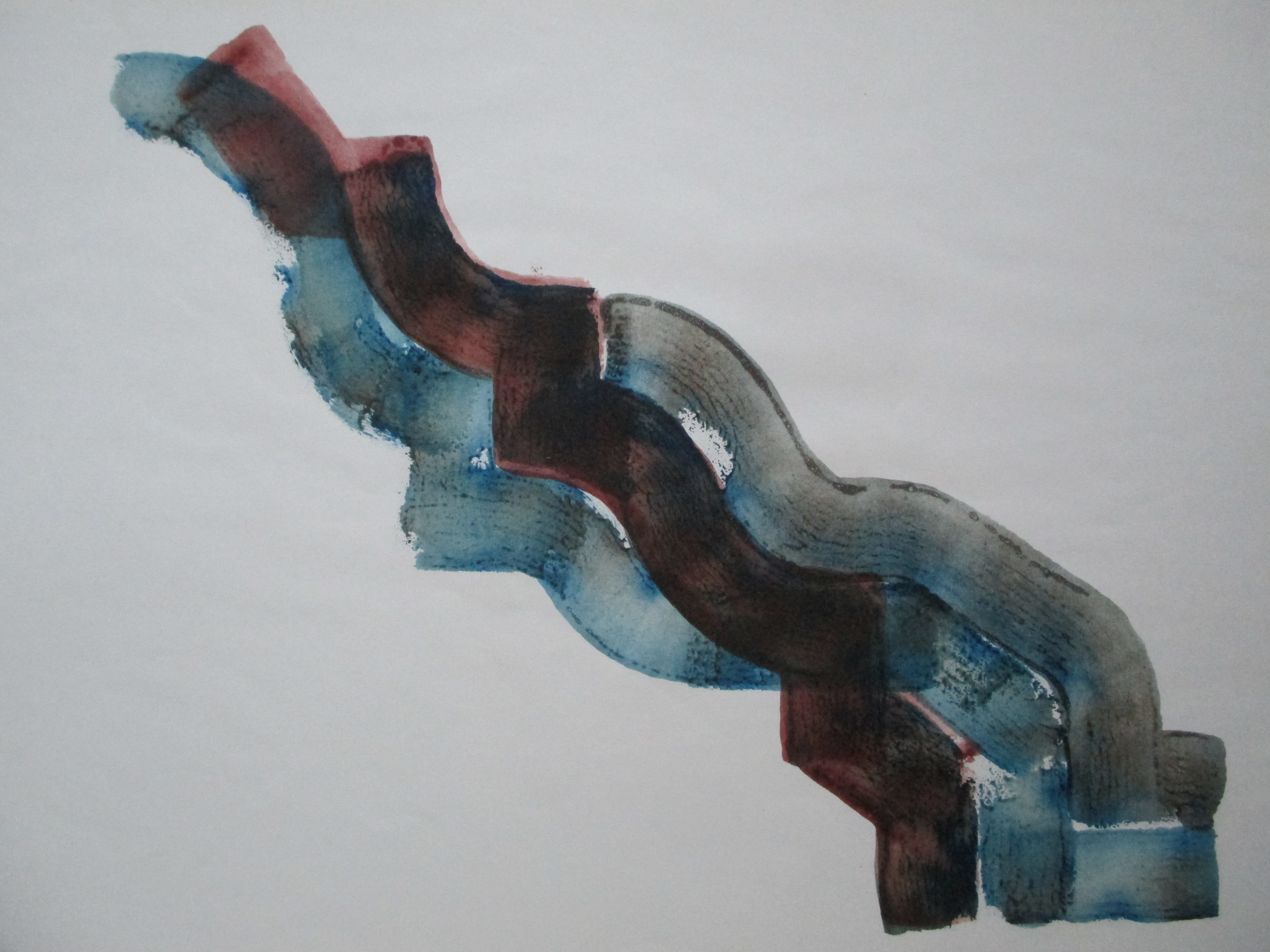 Hans Schraven - Aquarel verkocht voor € 40!