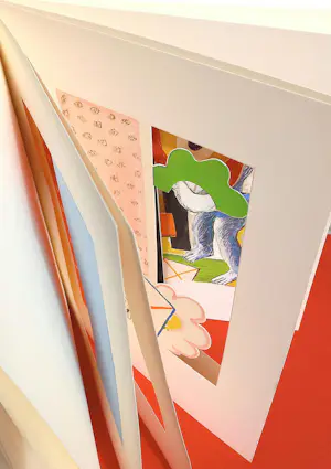 Horst Antes - Strip Teeth, complete uitgave met 7 pochoirs + gesigneerde aquarel kopen? Bied vanaf 1000!