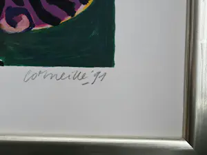 Corneille - Tuin der Lusten / Jardin des Delices XXL Groot - Handgesigneerd - 1991 - 11/50 kopen? Bied vanaf 2200!