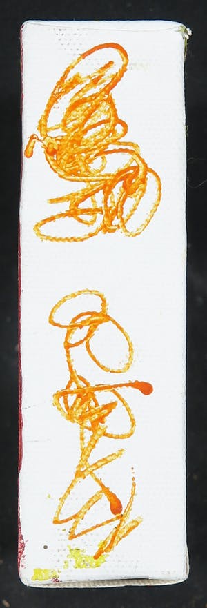 Dominique Chan - Acryl op doek, Z.T. Abstracte compositie kopen? Bied vanaf 1!