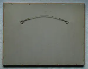 Niet of onleesbaar gesigneerd - Ingelijste prent (litho?) , Man met koffiekan kopen? Bied vanaf 1!