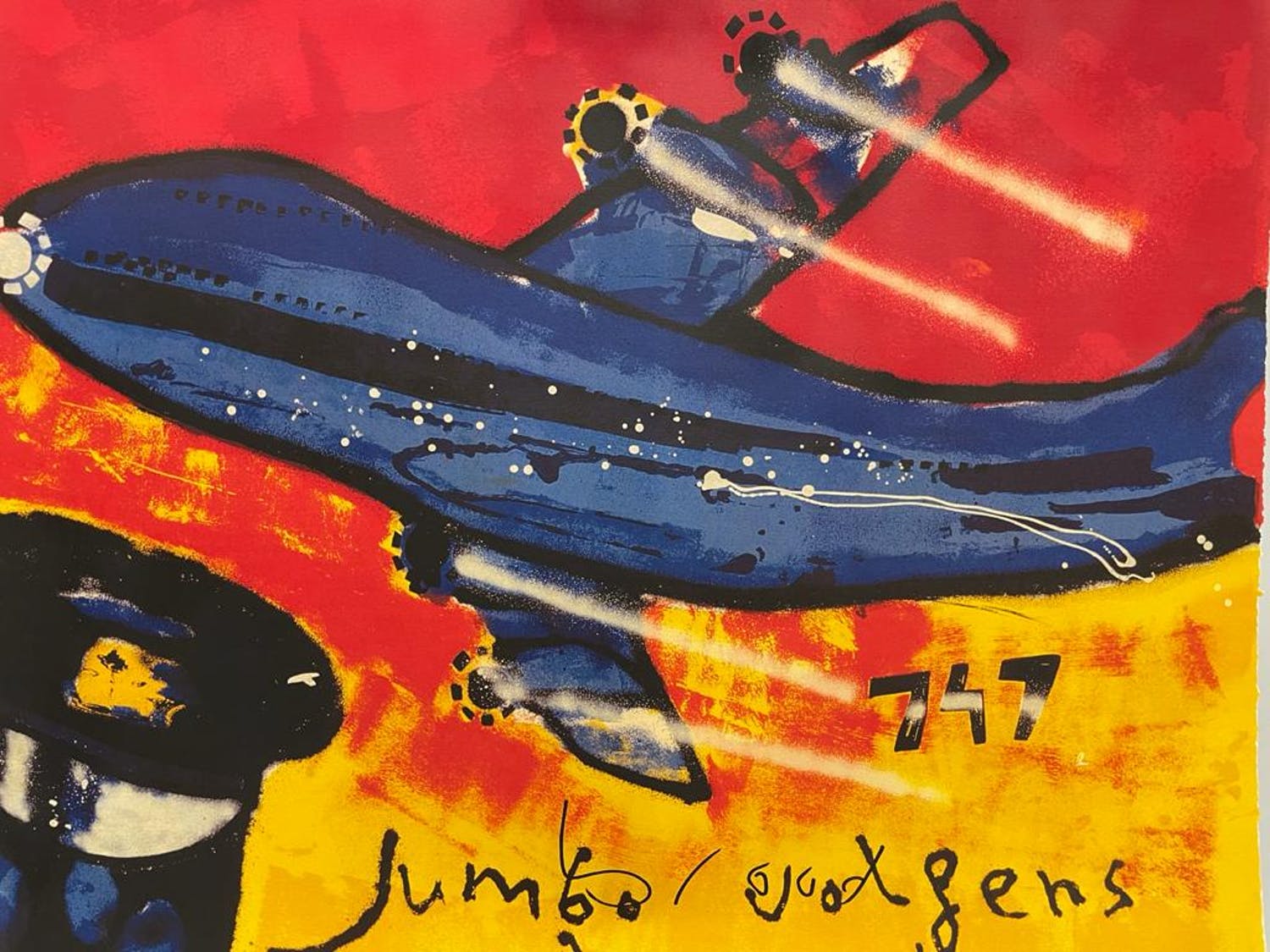 Herman Brood JUMBO volgens Brood Verkocht Kunstveiling.nl Herman Brood JUMBO volgens Brood Verkocht Kunstveiling.nl