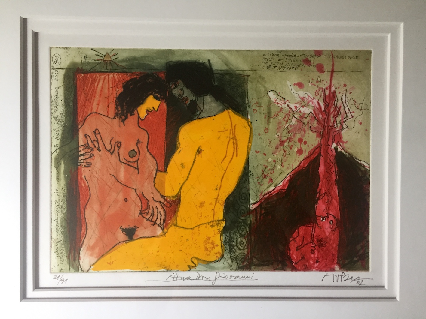 Adi Holzer - ETS, Ingelijst verkocht voor € 150!