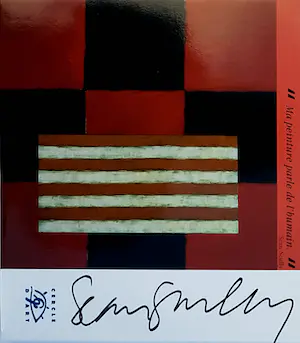 Sean Scully - handsigniert: 'Découvrons L`Art - ma peinture parle de l´humain' kopen? Bied vanaf 148!