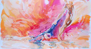 Kees van Citters - Pas de Deux Let the dust settle 2020 achterkant gesigneerd kopen? Bied vanaf 30!