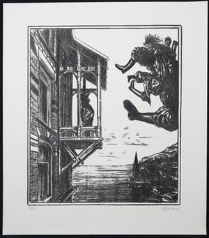 Bernard Verhoeven - Litho, Oproep 2 dagen in de Hemel kopen? Bied vanaf 1!