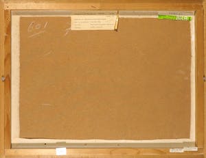 Emile van der Grijp - Olieverf op hardboard, Mausoleum van de laatste kapitalist - Ingelijst kopen? Bied vanaf 1!