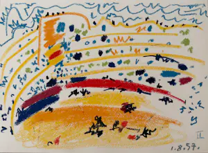 Pablo Picasso - Pablo Picasso - Plaza de Toros / Stierkampfarena II. kopen? Bied vanaf 70!