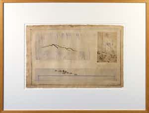 Jan Montyn - Ets, Camarine del Norte - Ingelijst verkocht voor € 100!