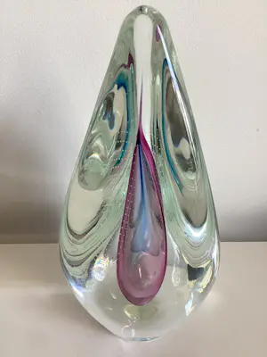 Princ art glass - Kristallen druppel - hand gesigneerd kaufen? Bieten Sie von 70!