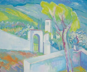 Joe Wols - Acryl op papier, Algarve Portugal kopen? Bied vanaf 1!