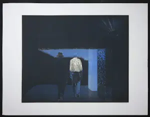 Peter Bes - Ets en aquatint, Twee mannen kopen? Bied vanaf 50!