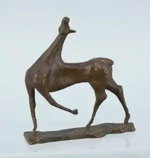 Piet van Heerden - Bronzen beeld: Paardje vendu pour 500€ !