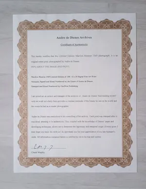 André De Dienes - Marilyn Monroe, Tobay Beach, 1949 - Auflage von 200 - drucksigniert kopen? Bied vanaf 500!