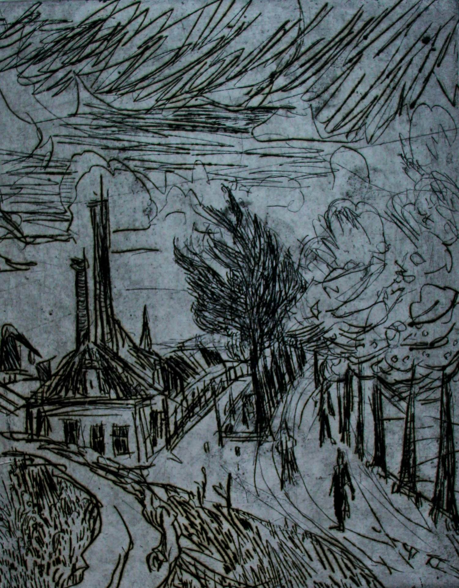 Jan Wiegers - Droge naald ets kopen? Bied vanaf 95!