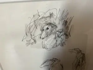 Peter Vos - Pentekening kopen? Bied vanaf 200!