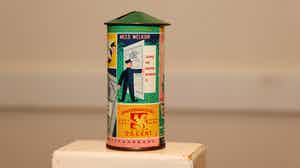 Niet of onleesbaar gesigneerd - Spaarpot Rijkspostspaarbank verkocht voor € 1!