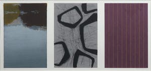 Bert Loerakker - Zeefdruk, Zonder titel - Ingelijst kopen? Bied vanaf 35!