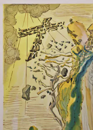Salvador Dali - DE GODDELIJKE KOMEDIE - PARADIJS 12 - De straling van glorieuze lichamen kopen? Bied vanaf 100!
