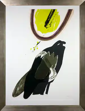 Lei Molin - Zeefdruk, Vogel - Ingelijst (Groot) verkauft für € 120!